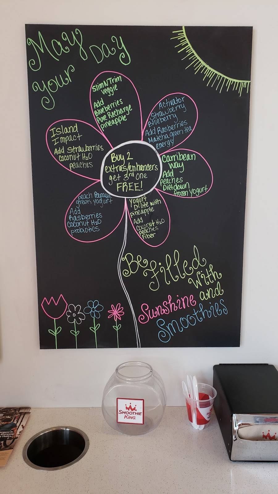 Smoothie King | meal delivery | 1603 Ford Ave, Effingham, IL 62401, USA | 2173423401 OR +1 217-342-3401