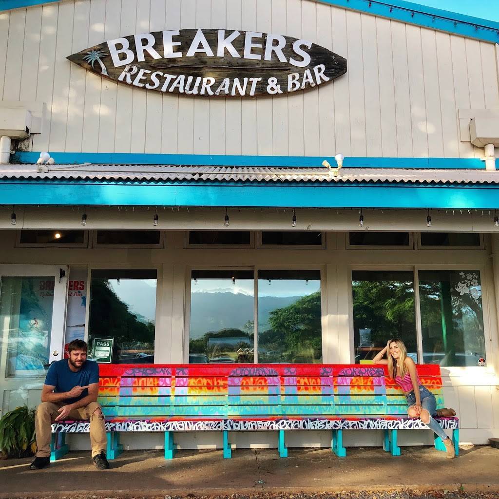 Breakers Restaurant & Bar | restaurant | 66-250 Kamehameha Hwy G120, Haleiwa, HI 96712, USA | 8086379898 OR +1 808-637-9898