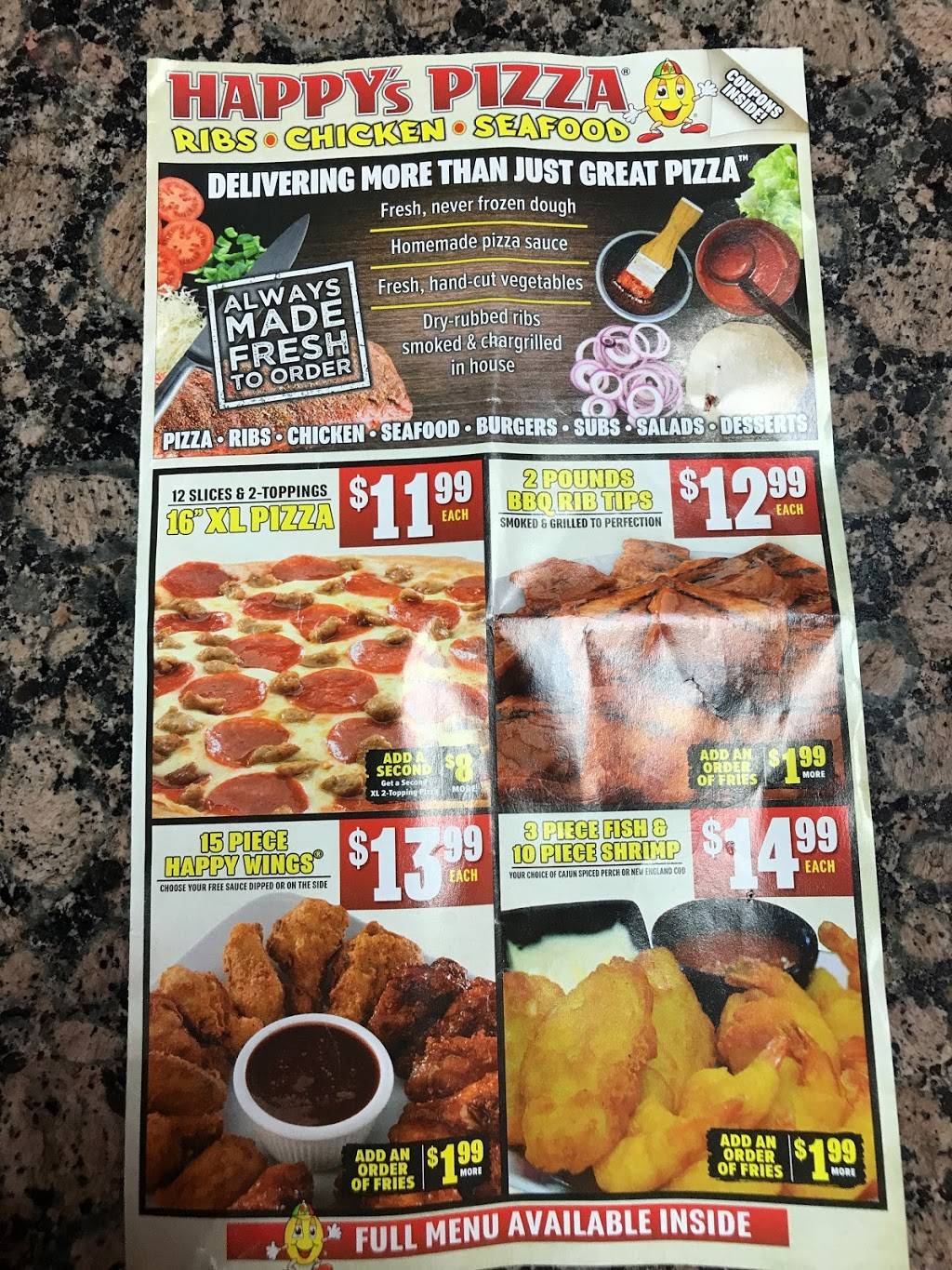 Happys Pizza | meal delivery | 27845 Orchard Lake Rd, Farmington Hills, MI 48334, USA | 2485537777 OR +1 248-553-7777