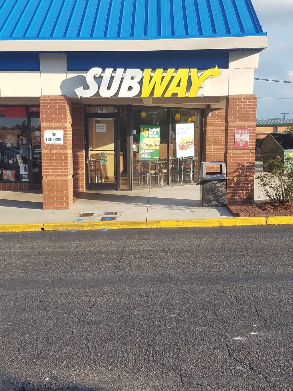 Subway | restaurant | 2720-A Decker Blvd, Columbia, SC 29206, USA | 8036996172 OR +1 803-699-6172