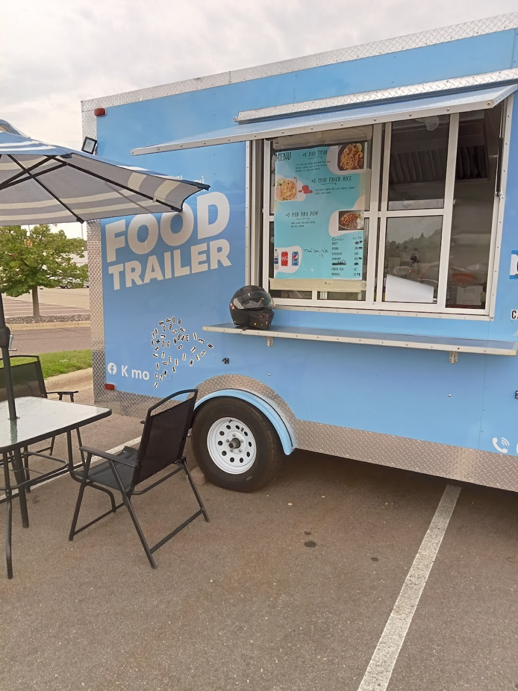 Kmos Thai Food Trailer | restaurant | 8617 E Point Douglas Rd S, Cottage Grove, MN 55016, USA | 6517569045 OR +1 651-756-9045