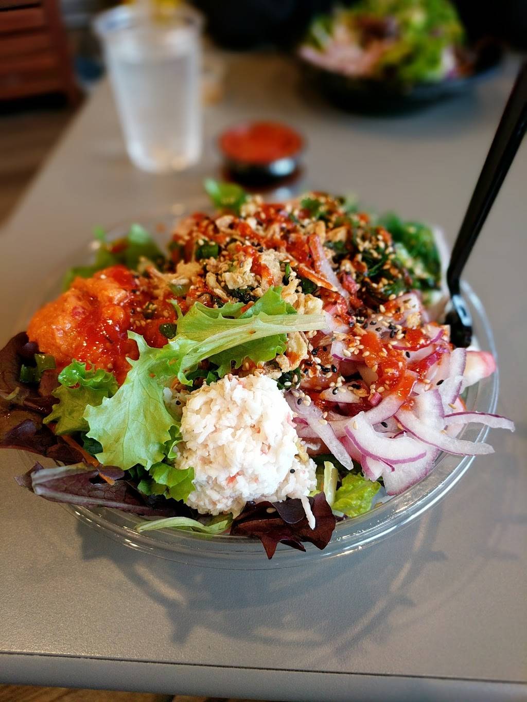 Poke Tiki - Tarzana | restaurant | 18509 Ventura Blvd, Tarzana, CA 91356, USA | 8183447654 OR +1 818-344-7654