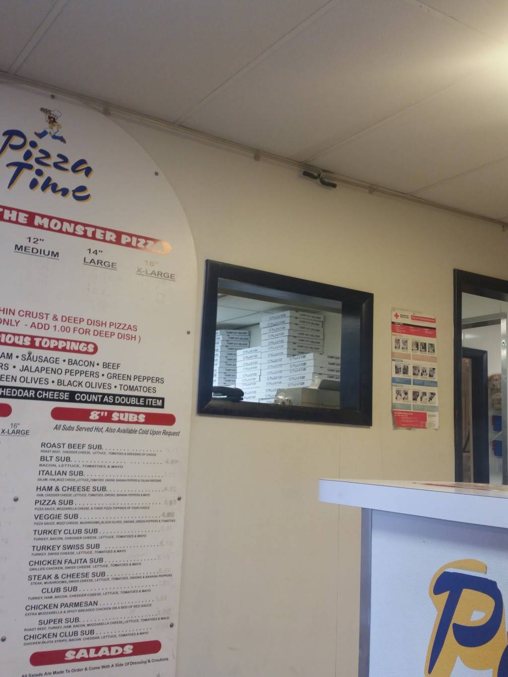 Grass Lake Pizza Time | restaurant | 131 N Lake St # 3, Grass Lake, MI 49240, USA | 5175223900 OR +1 517-522-3900