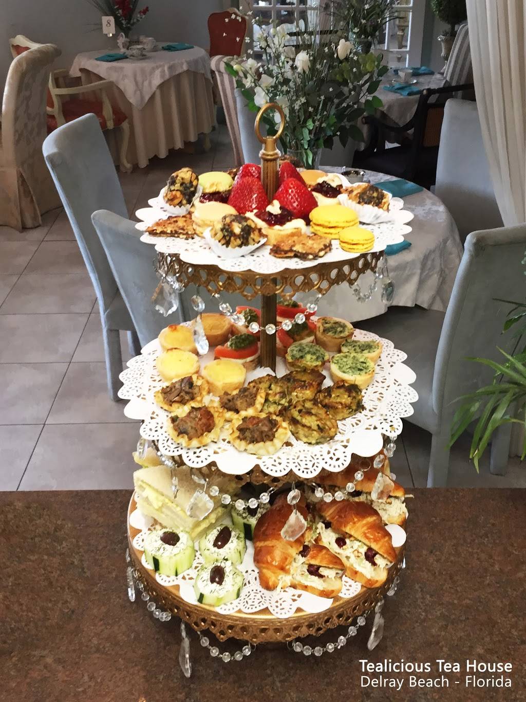 Tealicious Teahouse & Catering | cafe | 4995 W Atlantic Ave, Delray Beach, FL 33445, USA | 5616385155 OR +1 561-638-5155