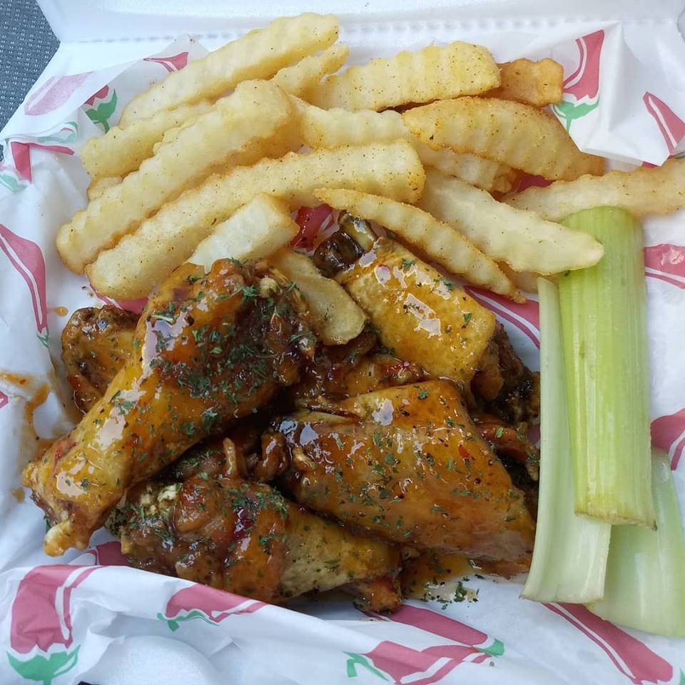 Paradise Wings | restaurant | 6777 Mt Zion Blvd STE 300, Morrow, GA 30260, USA | 7707037394 OR +1 770-703-7394