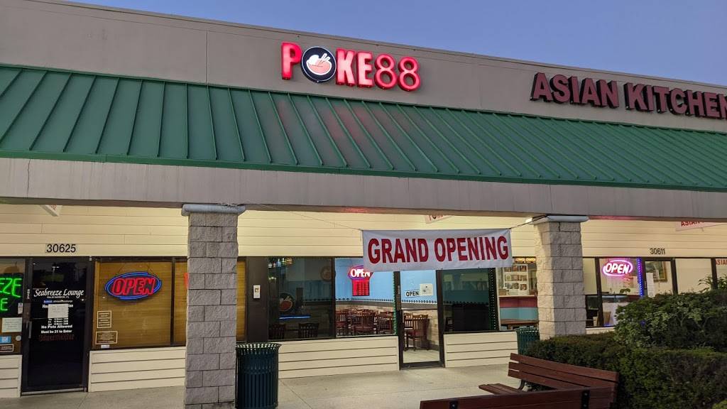 Poke88 | restaurant | 30617 US Hwy 19 N, Palm Harbor, FL 34684, USA | 7277543526 OR +1 727-754-3526