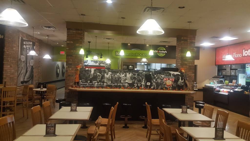Schlotzskys | bakery | 1405 Jupiter Rd Ste 100, Plano, TX 75074, USA | 9725166639 OR +1 972-516-6639