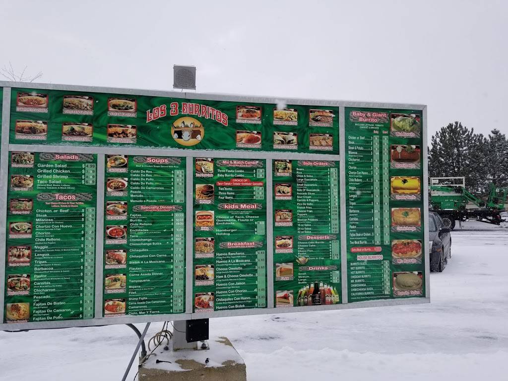 Los 3 Burritos #2 | restaurant | 8005 183rd St, Tinley Park, IL 60487, USA | 7084294195 OR +1 708-429-4195