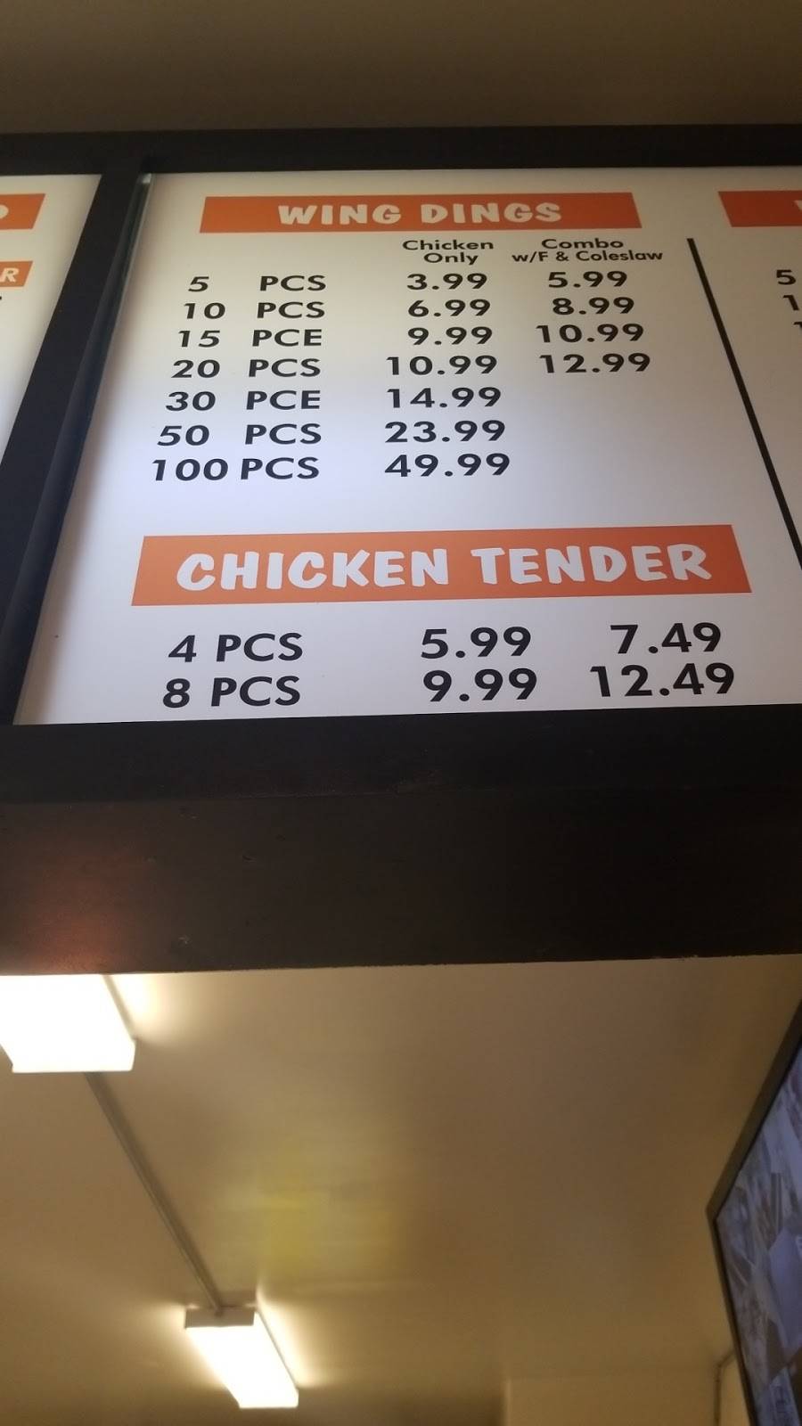 MR. SEAS FISH & CHICKEN | restaurant | 309 W 7th St, Wilmington, DE 19801, USA | 3025023801 OR +1 302-502-3801