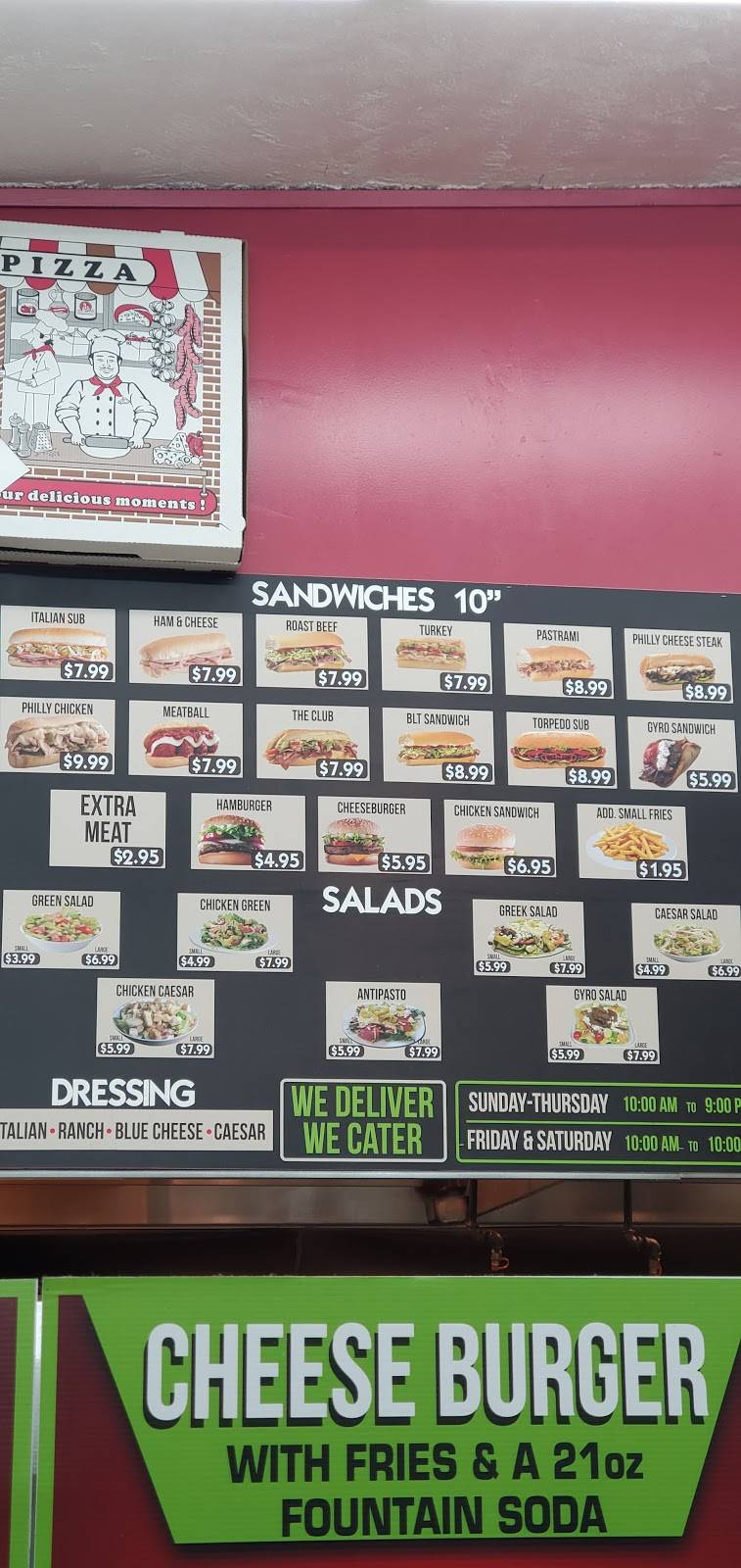 King Market Pizza | restaurant | 7907 Cajon Rd, El Cajon, CA 92021, USA | 6194427897 OR +1 619-442-7897