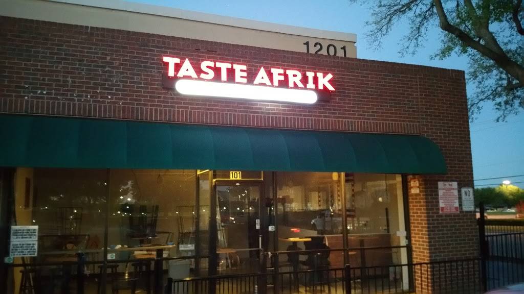 TASTE AFRIK | restaurant | 1201 W Arbrook Blvd #101, Arlington, TX 76015, USA | 6823237609 OR +1 682-323-7609