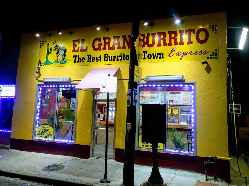 El gran burrito | restaurant | 1207 S Pulaski Rd, Chicago, IL 60623, USA | 7732778090 OR +1 773-277-8090