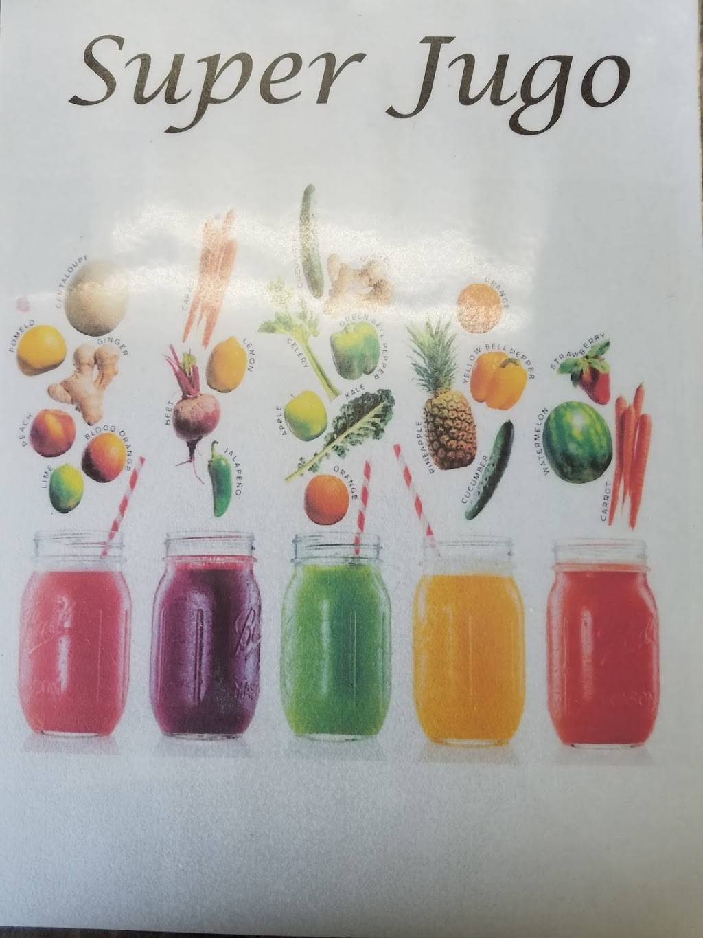 Super Jugo Mexican Restaurant & Juice Bar | restaurant | 825 Eastern Blvd #4, Clarksville, IN 47129, USA | 8129877229 OR +1 812-987-7229