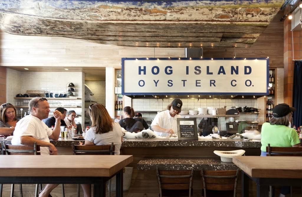 Hog Island Oyster Co | restaurant | 610 1st St #22, Napa, CA 94559, USA | 7072518113 OR +1 707-251-8113
