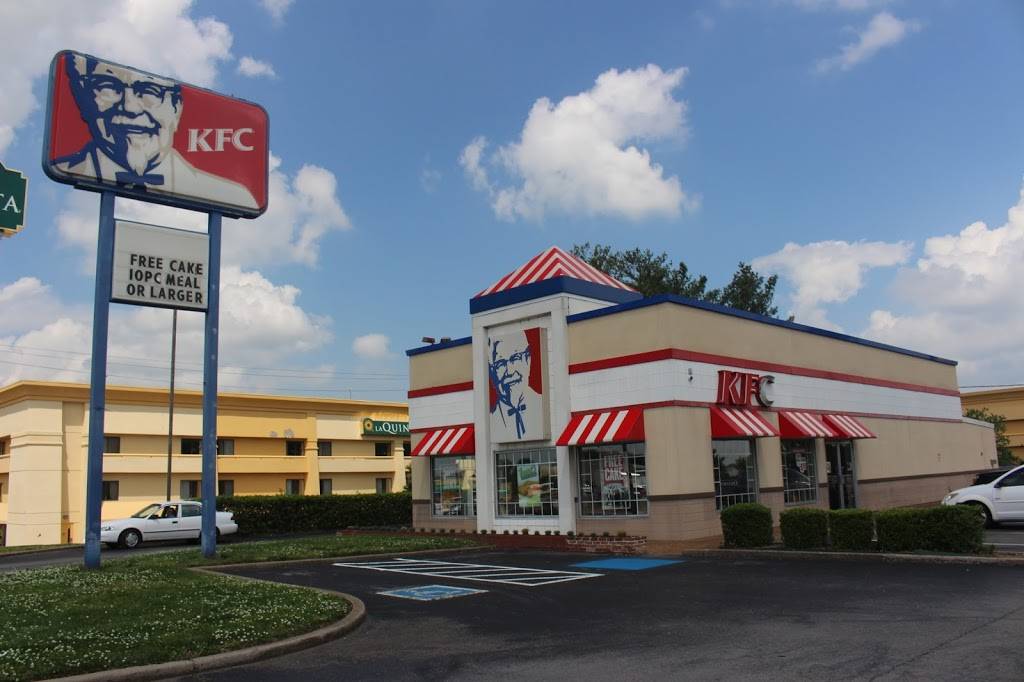 KFC | restaurant | 541 Donelson Pike, Nashville, TN 37214, USA | 6158839531 OR +1 615-883-9531