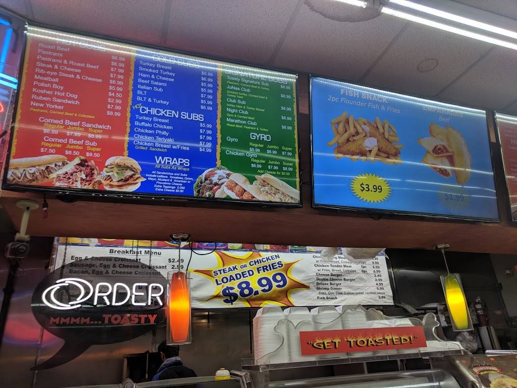 Toasty Subs | restaurant | 7310 Broadway Ave, Cleveland, OH 44105, USA | 2168838990 OR +1 216-883-8990