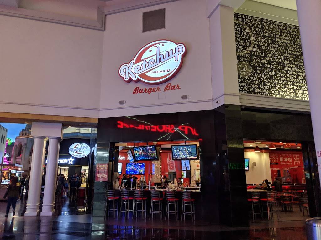 Ketchup Premium Burger Bar | restaurant | 3663 S Las Vegas Blvd #410, Las Vegas, NV 89109, USA | 7024634433 OR +1 702-463-4433