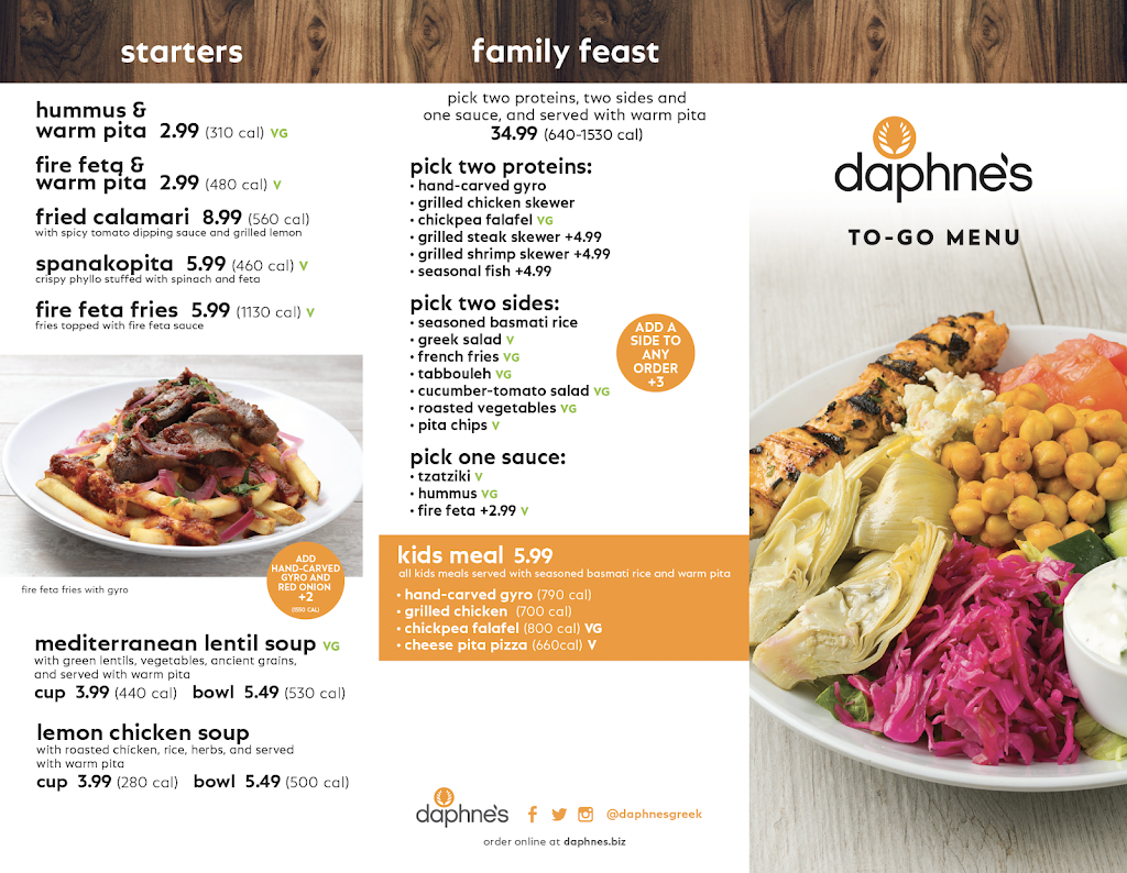 Daphnes | restaurant | 200 E Via Rancho Pkwy #297, Escondido, CA 92025, USA | 4422774395 OR +1 442-277-4395