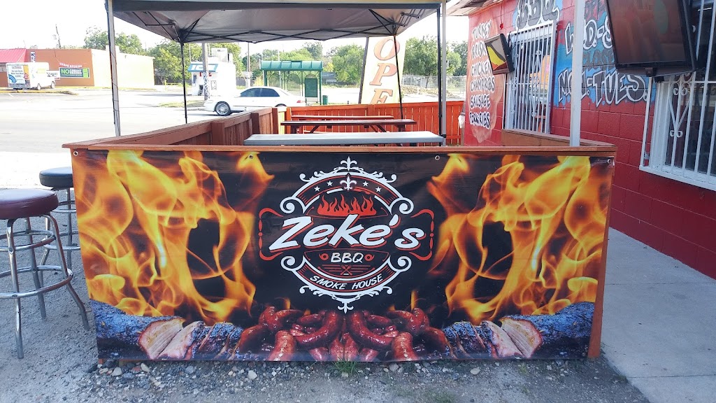 Zekes BBQ SmokeHouse | restaurant | 3695 Culebra Rd, San Antonio, TX 78228, USA | 2106003466 OR +1 210-600-3466