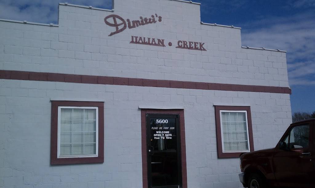 Dimitris Greek Italian Restaurant | restaurant | 5600 SC-14, Landrum, SC 29356, USA | 8644684310 OR +1 864-468-4310