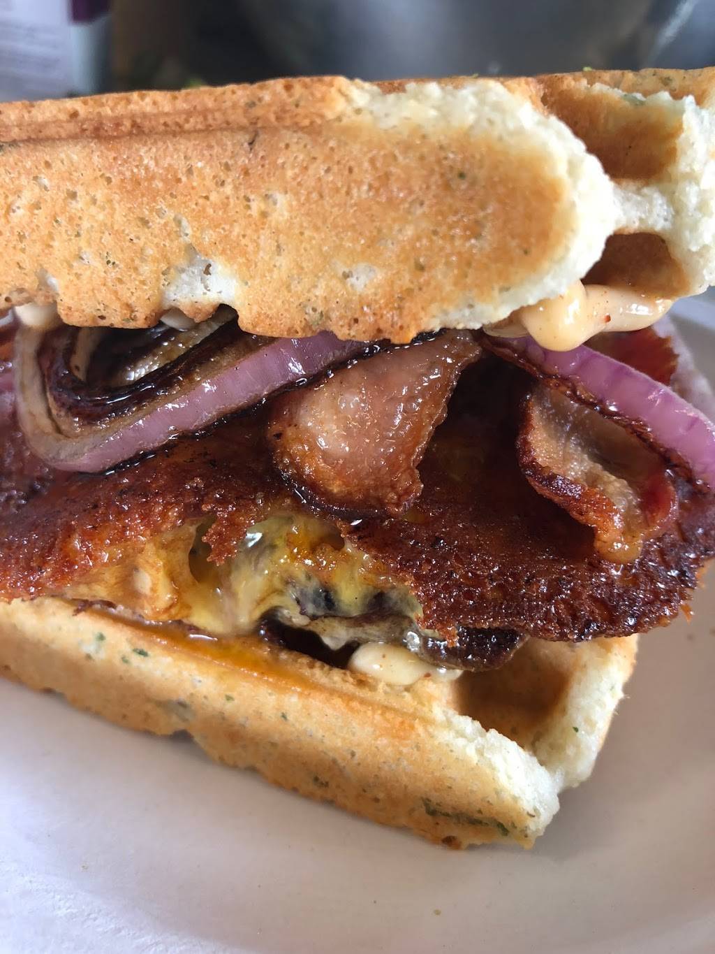 Waffles and Whatnot Express East | restaurant | 500 Muldoon Rd #5, Anchorage, AK 99504, United States | 9074064503 OR +1 907-406-4503