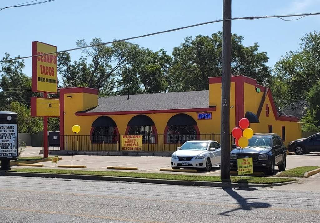 Cesars Tacos - East Dallas | restaurant | 4314 Live Oak St, Dallas, TX 75204, USA | 9722900171 OR +1 972-290-0171