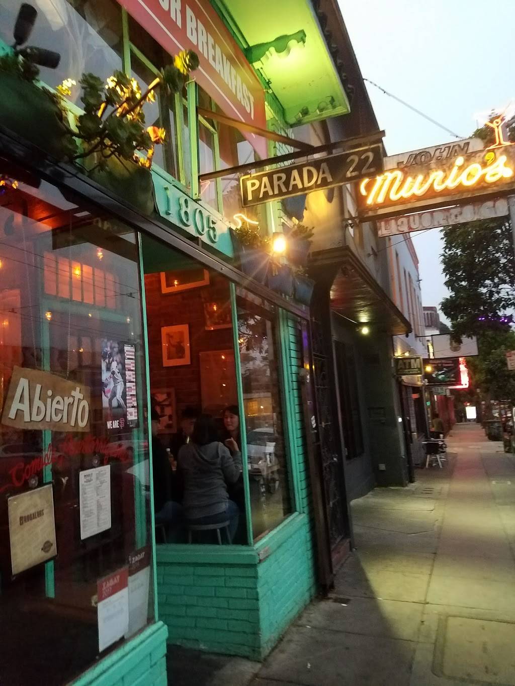 Parada 22 | restaurant | 1805 Haight St, San Francisco, CA 94117, USA | 4157501111 OR +1 415-750-1111