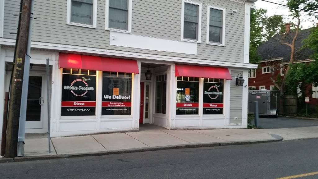 Panini Pizzeria | restaurant | 11 Maple St, Danvers, MA 01923, USA | 9787746200 OR +1 978-774-6200