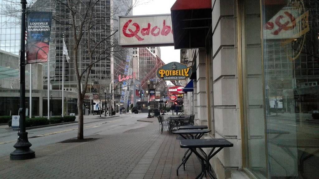 QDOBA Mexican Eats | restaurant | 312 S 4th St, Louisville, KY 40202, USA | 5028554450 OR +1 502-855-4450