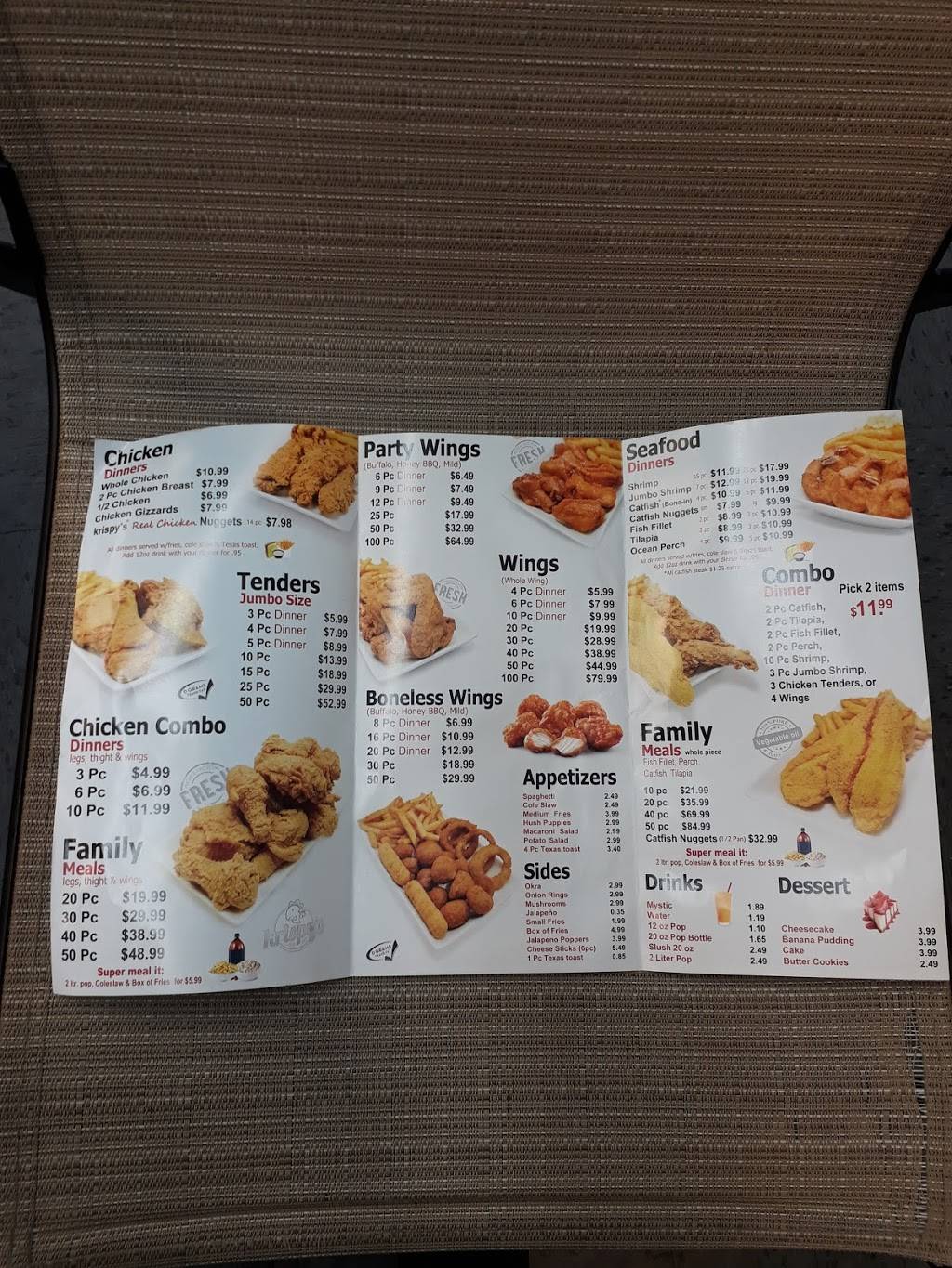 Krispy’s Chicken & Seafood | restaurant | 400 E 87th St, Chicago, IL 60619, USA | 7738911907 OR +1 773-891-1907