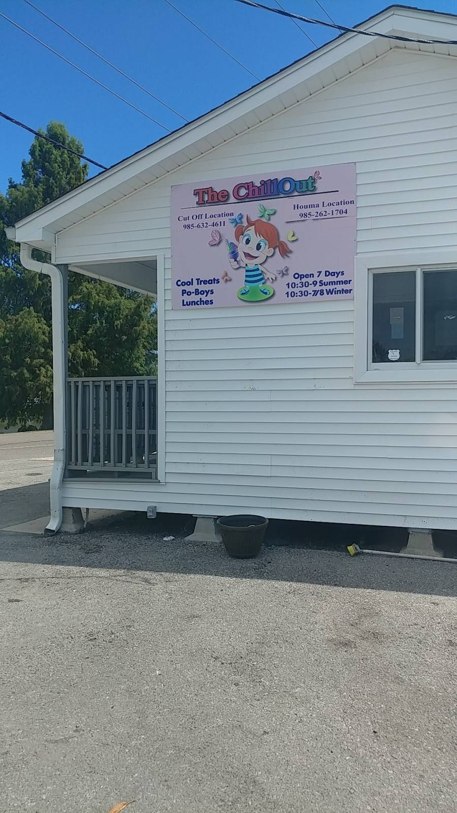 The Chill Out LLC | meal takeaway | 15360 W Main St, Cut Off, LA 70345, USA | 9856324611 OR +1 985-632-4611