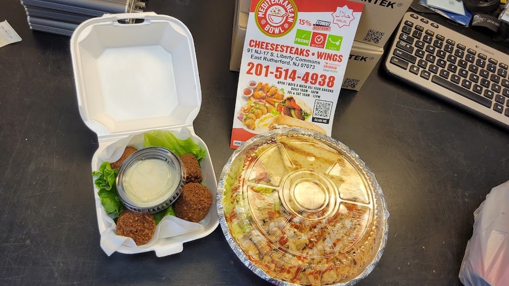 Mediterranean Bowl | restaurant | 91 NJ-17 S. Liberty Commons, East Rutherford, NJ 07073, USA | 2015144938 OR +1 201-514-4938