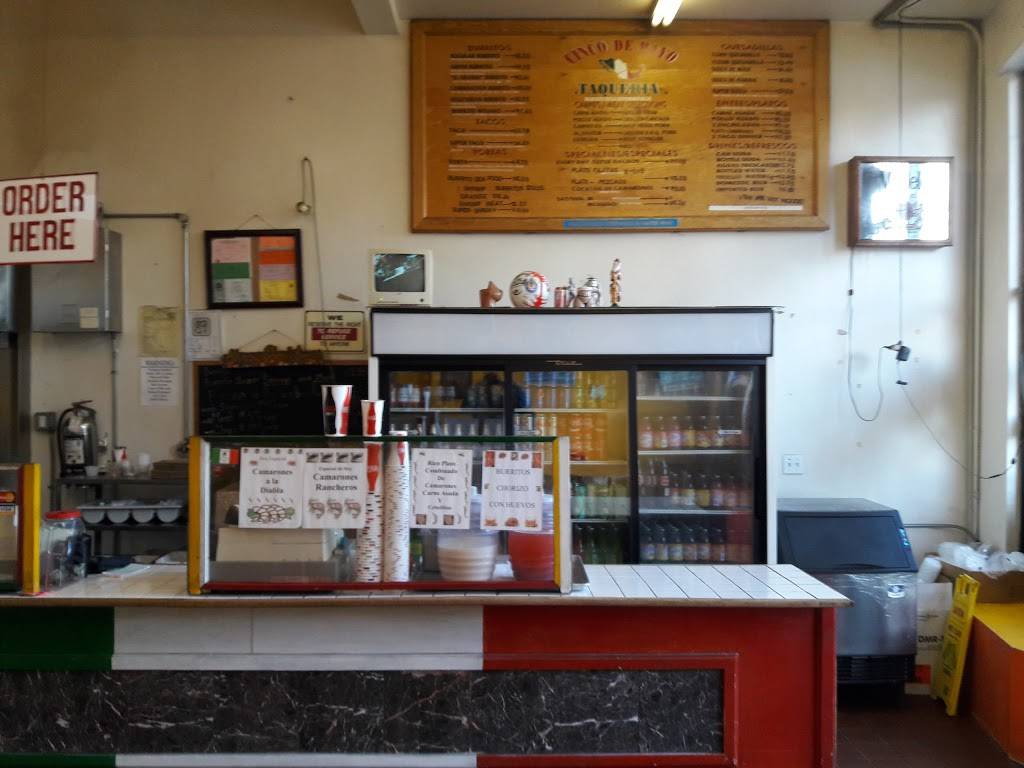 Cinco De Mayo Taqueria | restaurant | 2426 San Bruno Ave, San Francisco, CA 94134, USA | 4154689272 OR +1 415-468-9272