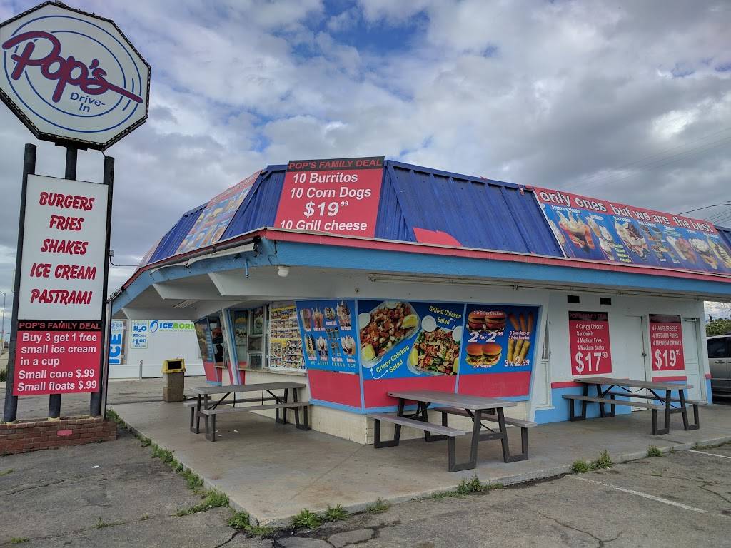 Pops Drive-In | restaurant | 10621 Main St, Lamont, CA 93241, USA | 6618451948 OR +1 661-845-1948