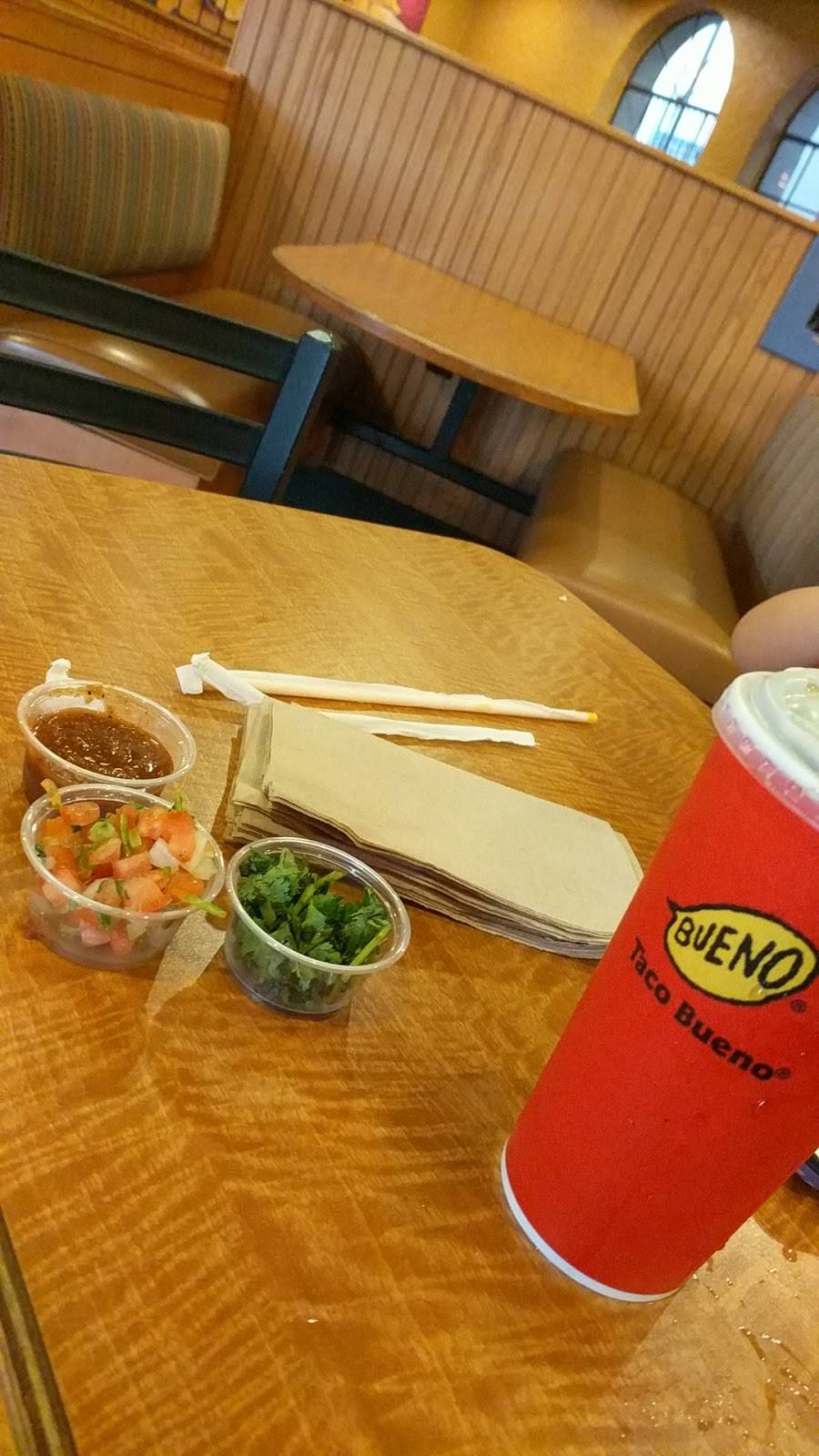 Taco Bueno | restaurant | 7940 Forest Ln, Dallas, TX 75230, USA | 2146926832 OR +1 214-692-6832