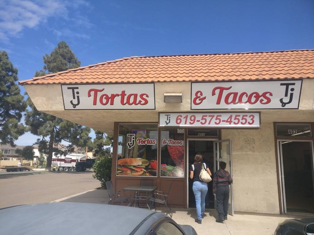 Tj Tortas & Tacos | restaurant | 1850 Coronado Ave Suite 401, San Diego, CA 92154, USA | 6192714835 OR +1 619-271-4835