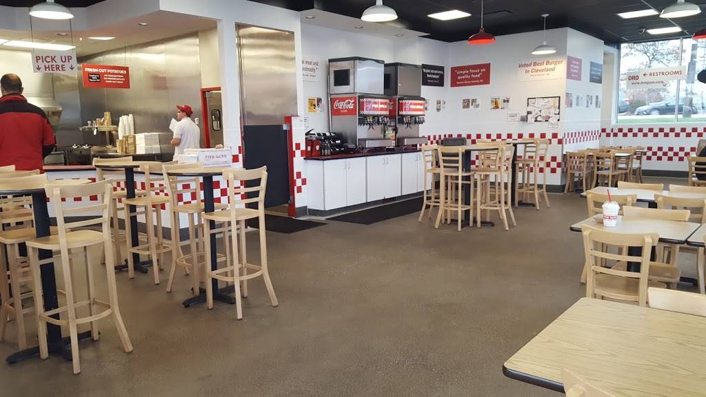 Five Guys | meal takeaway | 26037 Lorain Rd, North Olmsted, OH 44070, USA | 4407166000 OR +1 440-716-6000