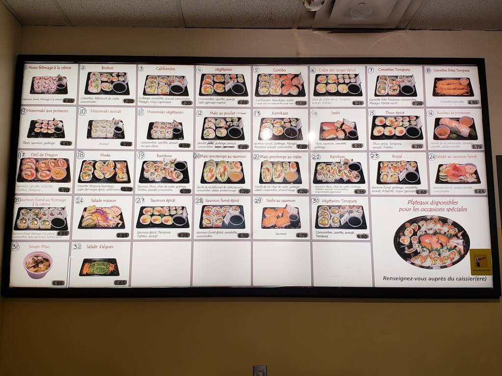 Maki Sushi Express Inc | restaurant | 1185 Boulevard Moody, Terrebonne, QC J6W 3Z5, Canada | 4504924109 OR +1 450-492-4109
