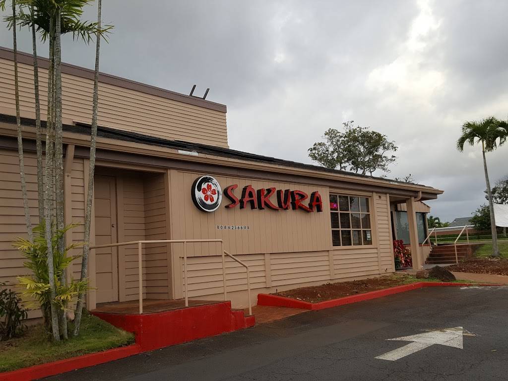 Sakura | restaurant | 94-780 Meheula Pkwy B, Mililani, HI 96789, USA | 8086256688 OR +1 808-625-6688