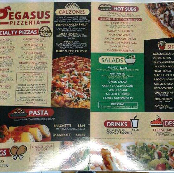 PegasusPizzeria | restaurant | 9400 Shore Dr Phase 1, Myrtle Beach, SC 29572, USA | 8436925120 OR +1 843-692-5120