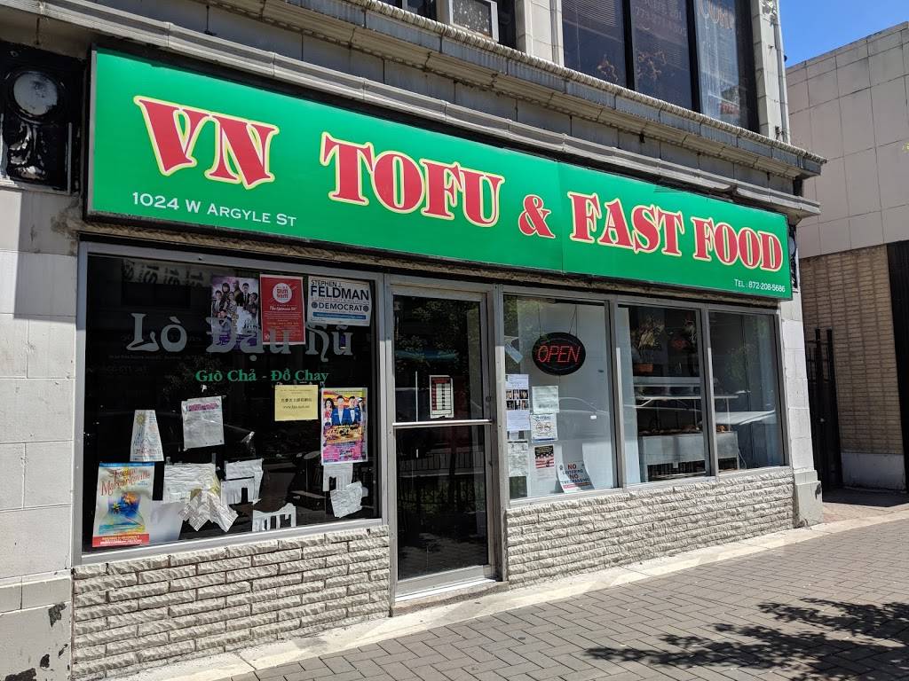 VN Tofu & Fast Food | restaurant | 1024 W Argyle St, Chicago, IL 60640, USA | 8722085686 OR +1 872-208-5686