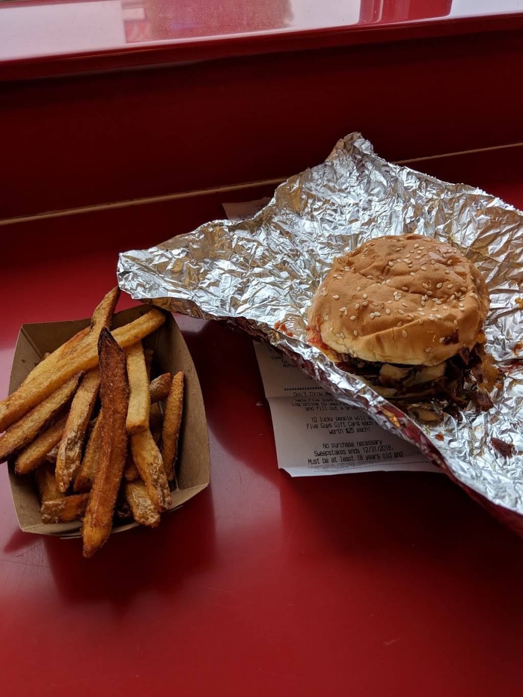 Five Guys | meal takeaway | 73-25 Woodhaven Blvd, Ridgewood, NY 11385, USA | 7189433483 OR +1 718-943-3483