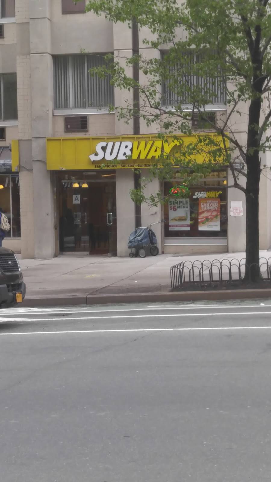Subway Restaurants | restaurant | 731 Columbus Ave, New York, NY 10025, USA | 2122226014 OR +1 212-222-6014