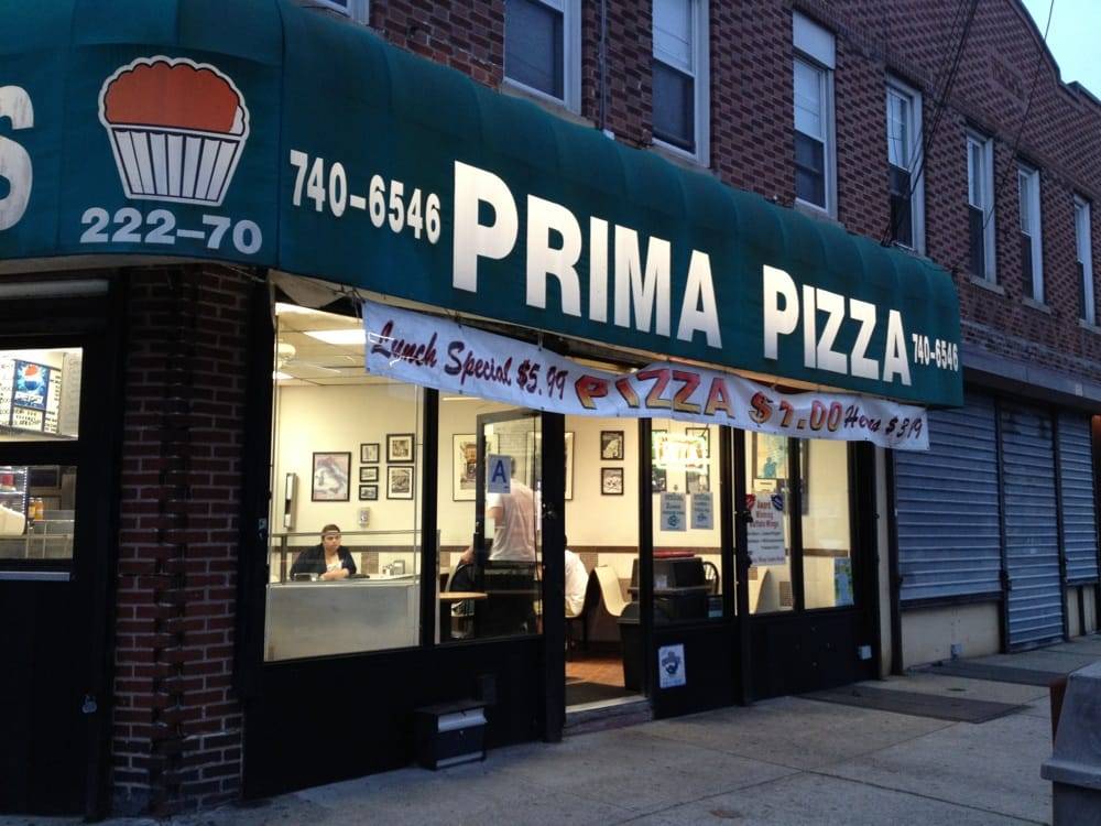 Prima Pizza | restaurant | 222-70 Braddock Ave, Queens, NY 11428, USA | 7187406546 OR +1 718-740-6546