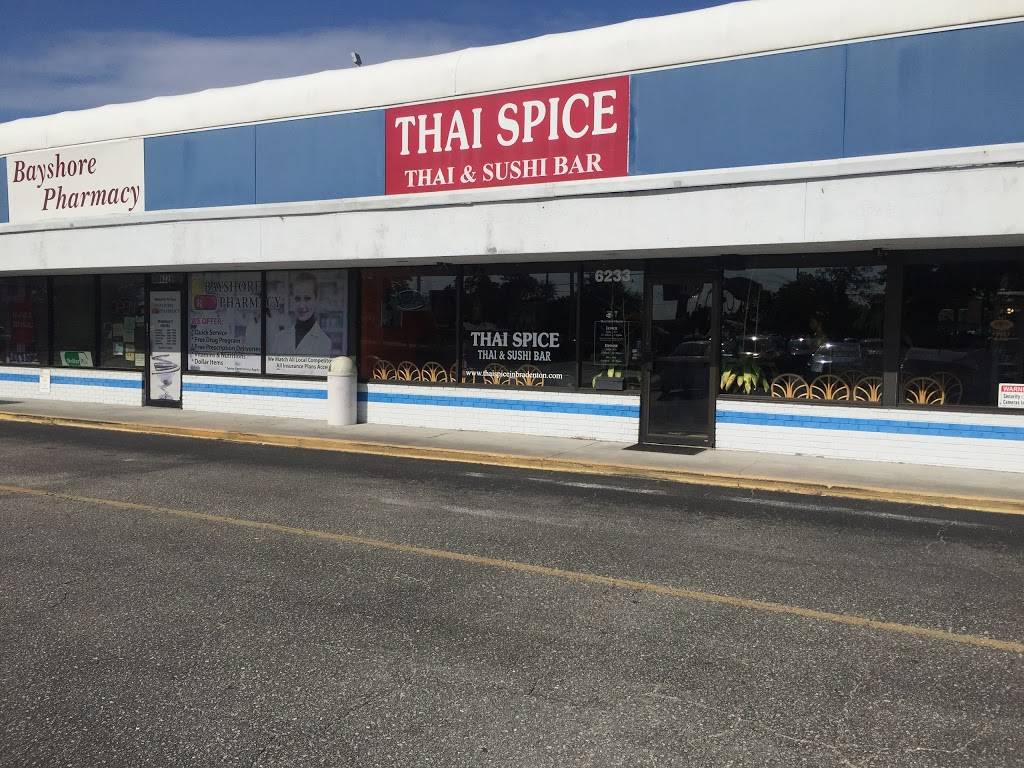 Thai Spice on Bayshore Gardens | restaurant | 6233 14th St W, Bradenton, FL 34207, USA | 9417392217 OR +1 941-739-2217