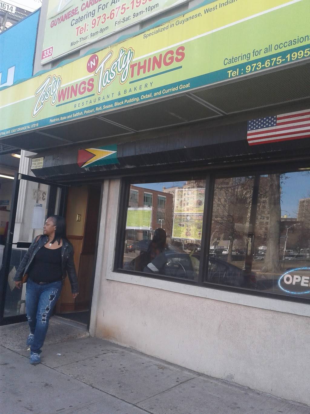 Zesty Wings & Tasty Things | restaurant | 333 Central Ave, East Orange, NJ 07018, USA | 9736751995 OR +1 973-675-1995