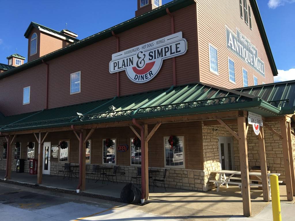 Plain & Simple Diner | restaurant | 4774 US-62, Berlin, OH 44610, USA | 3304731005 OR +1 330-473-1005