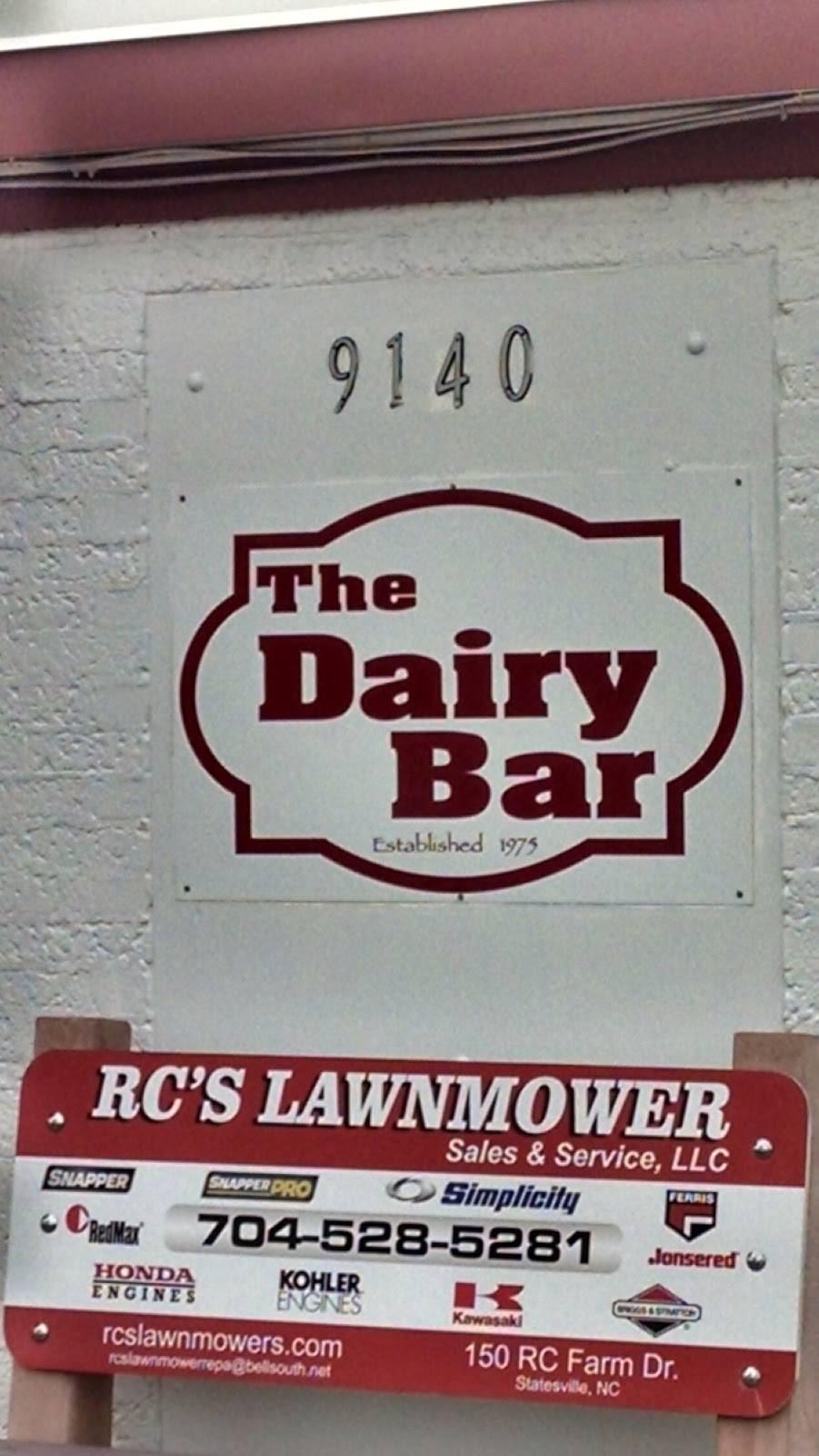 Dairy Bar | restaurant | 9140 NC-90, Stony Point, NC 28678, USA | 7045852684 OR +1 704-585-2684