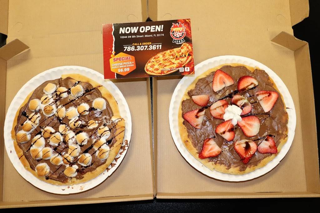 Fire Pizza Miami | restaurant | 10546 SW 8th St, Miami, FL 33174, USA | 7863073611 OR +1 786-307-3611