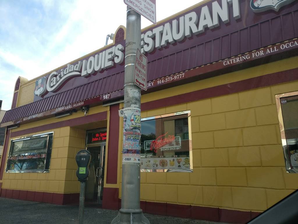 Caridad & Louies | restaurant | 187 S Broadway, Yonkers, NY 10701, USA | 9143759777 OR +1 914-375-9777